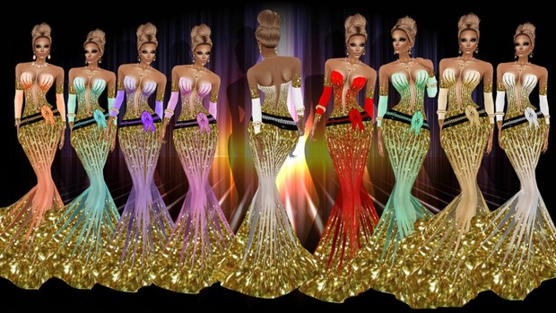texture venus dress