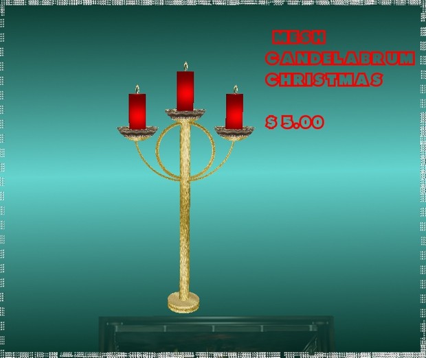 CANDLE CHRISTMAS