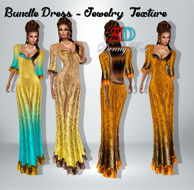 bundle dress _ jewelry