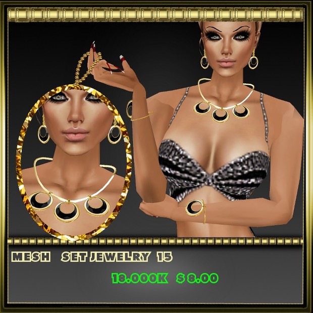 set mesh jewelry 15