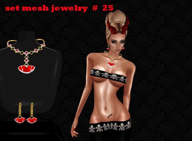SET MESH JEWELRY #25