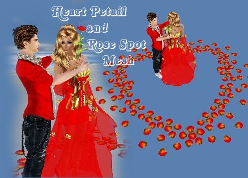 HEART PEATIL ROSA AND SPOT