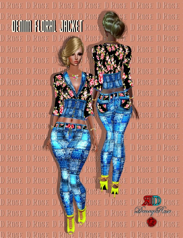 4 COMBO DENIM TEXTURE