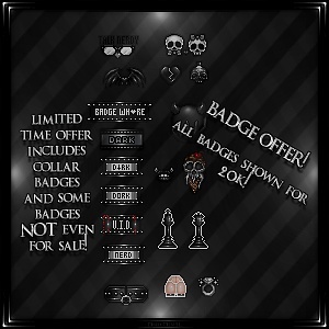 IMVU Badge Bundle!