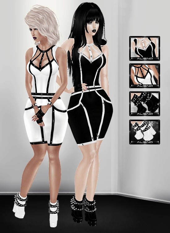 Pvc Pencil Dress + Shoes RESELL RIGHTS INCLUDED!!
