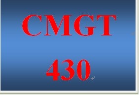 CMGT 430 Week 5 Learning Team Enterprise Security Plan Paper