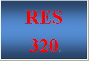 RES 320 Week 2 Assignments from the Readings
