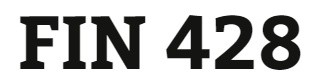 FIN 428 Week 2 Quiz
