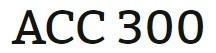 ACC 300 Week 4 Problem Set II
