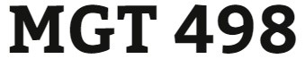 MGT 498 Week 4 Long Term Strategies and Globalization
