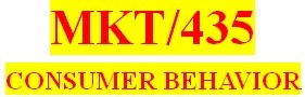 MKT 435 Week 3 Part I Consumer Behavior and Marketing Strategy