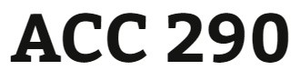ACC 290 Week 2 Analyzing the Effect of Transactions