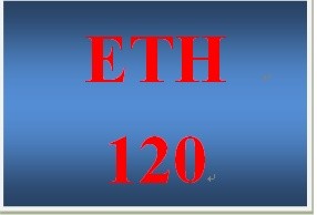 ETH 120 Week 2 Religion and Ethnic Groups Paper