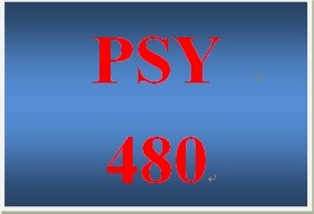 PSY 480 Week 2 Quiz