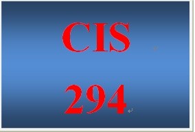 CIS 294 Week 5 Individual Support Portfolio – Network Troubleshooting and Final Submission