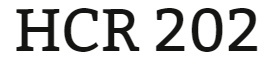 HCR 202 Entire Course