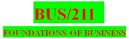 BUS 211 Week 2 Profits and Supply and Demand