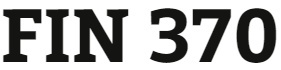 FIN 370 Week 5 Question and Problem Sets