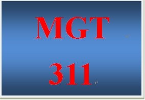 MGT 311 Week 2 Employee Portfolio Management Plan