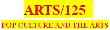 ARTS 125 Week 2 Visions of America Assignment Options
