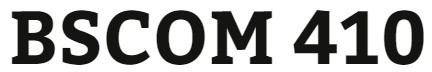 BSCOM 410 Week 4 Media Effects Case Study