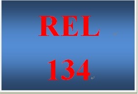 REL 134 Week 3 Knowledge Check