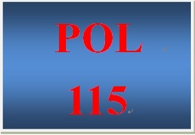 POL 115 Week 3 Public Policy Process Essay