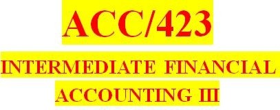 ACC 423 Week 5 Textbook Assignment