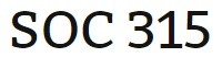 SOC 315 Week 4 EEOC Paper and Presentation