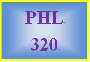 PHL 320 Week 3 Problem Identification