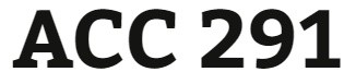 ACC 291 Week 2 Apply: Connect Assignment