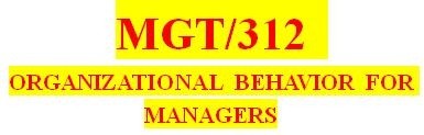 MGT 312 Week 3 Motivating Employees Case Study