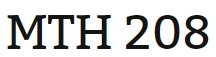 MTH 208 Week 5 MyMathLab Study Plan for Final Exam