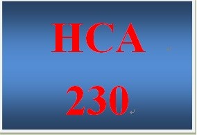 HCA 230 Week 1 The Communication Process Model