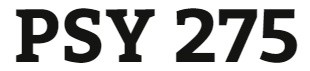PSY 275 Week 1 History and Perspectives Worksheet.