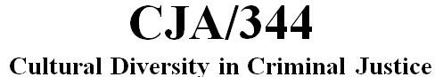 CJA 344 Week 4 Learning Team Discussion Question