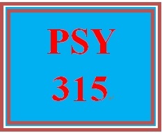 PSY 315 Week 2 Week Two Practice Problems Worksheet