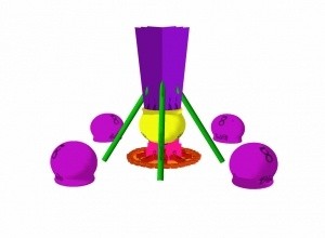Witches cauldron Halloween