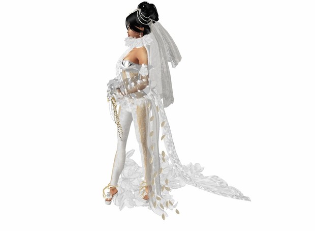 Extravagant Wedding outfit