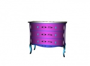 Commode mesh vintage, baroque