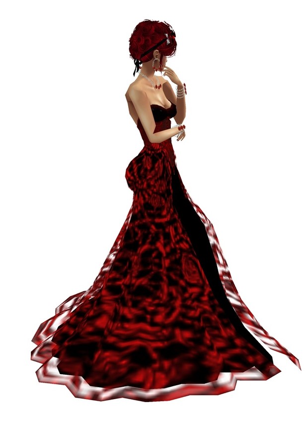 Lacedress red black
