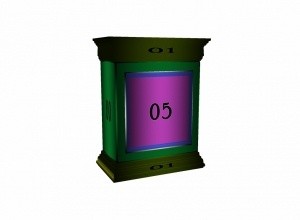 Bedside table mesh