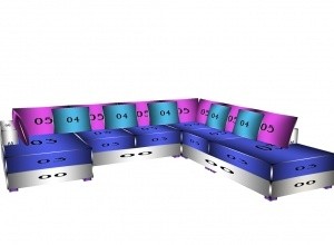 Corner couch MESH