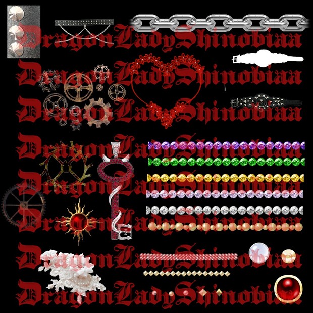 Add-ons Rivers, beads, chain, and much more