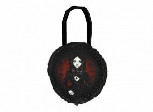 Round gothic bag