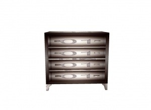 Bedside table mesh