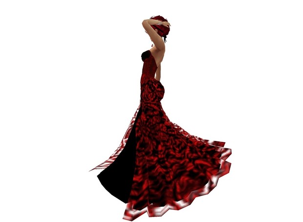 Lacedress red black