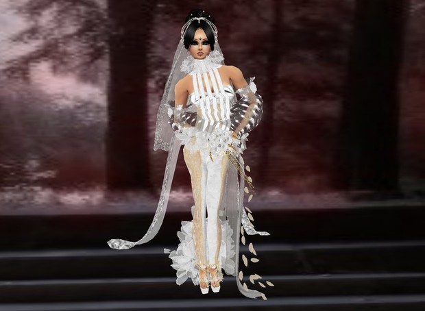 Extravagant Wedding outfit
