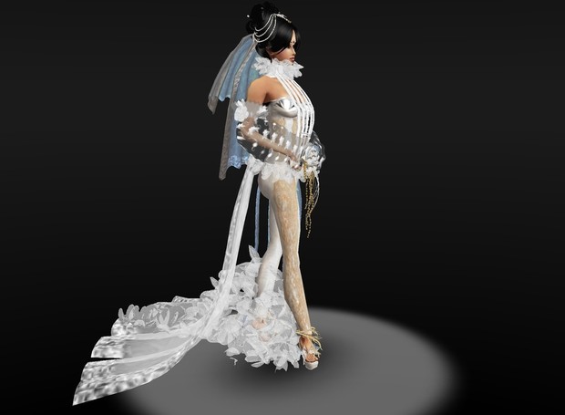 Extravagant Wedding outfit