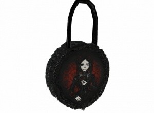 Round gothic bag